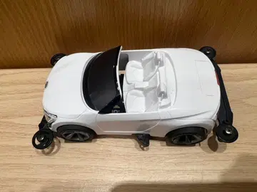 화이트 오픈카 미니 사륜구동