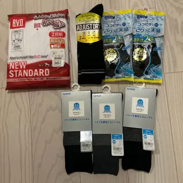 [ 묶음 판매 ] 남성용 삭스 & 이너 셔츠