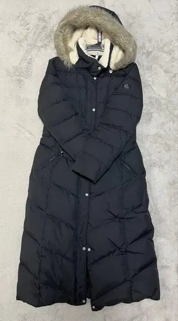 랄프 로렌 롱 코트 다운 퍼