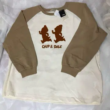 Disney 칩과 데일 긴팔 T셔츠 프리 사이즈 Samansa Mos2