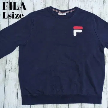 미국 빈티지 의류 휠라 FILA 원 포인트 프린트 자수 스포츠 페이드