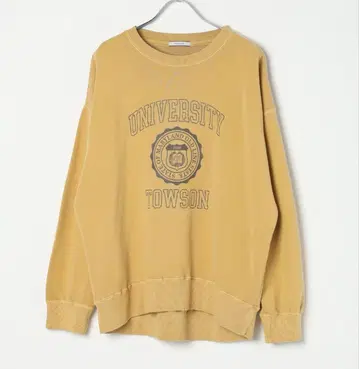 BAYFLOW 피그먼트 로고 맨투맨