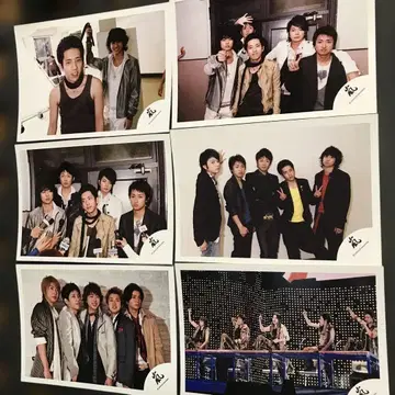 아라시 로고 사진 6장 세트