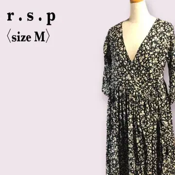 알피에스 꽃무늬 7부 소매 원피스 M 사이즈