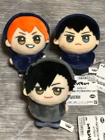 하이큐 SD 인형 애니멀 판초 히나타 쇼요 카게야마 토비오 쿠로오 테츠로