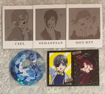 흑집사 Black Label 사진풍 카드 아크릴 코스터 특전