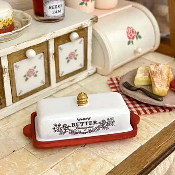 미니어처 주방 잡화 버터 케이스 인형의 집