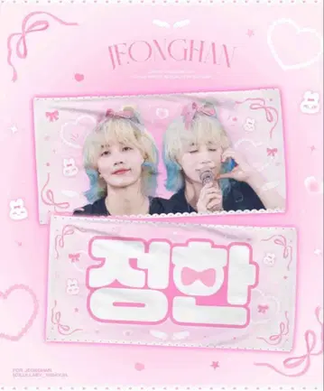 SEVENTEEN 세븐틴 정한 슬로건 cheering kit
