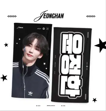 SEVENTEEN 세부치 정한 슬로건 cheering kit