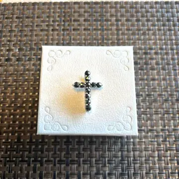 에스테르 블랙 다이아몬드 펜던트 헤드(체인 없음)