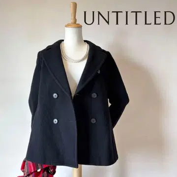 [고급] UNTITLED P코트 울 새상품급 고급 숏코트