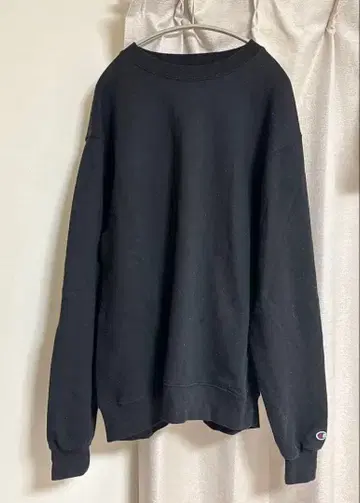 Champion 맨투맨 블랙 트레이닝복 L