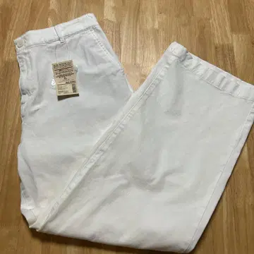 새상품 MUJI 무인양품 가로 세로 스트레치 이지 와이드 팬츠