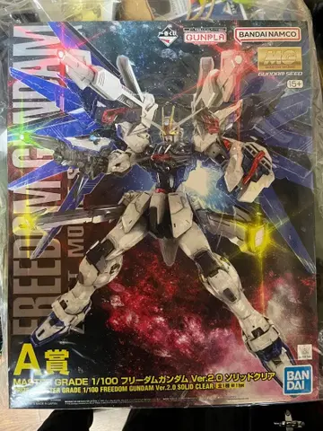 MG 1/100 프리덤 건담 Ver.2.0 솔리드 클리어
