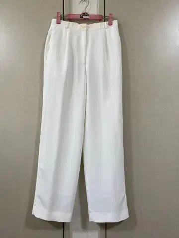 LEONARD sport 레오나르 화이트 와이드 팬츠 76