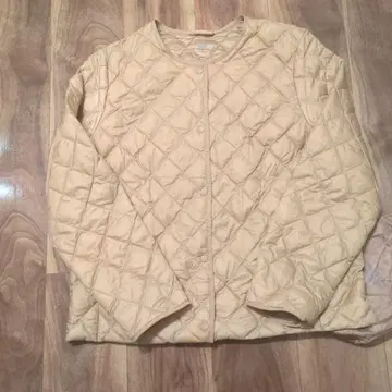 새상품급 WARM PADDED 베이지 다운 자켓 XL
