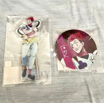 HUNTER x HUNTER 히소카 WEB 복권 아크릴 스탠드 코스터