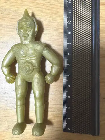 쇼와 레트로 스펙트루만 폴리 피규어 그린 컬러 약 11.5cm 당시 물건