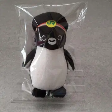 Suica 펭귄 역무원 마스코트 볼체인 키링 봉제 인형