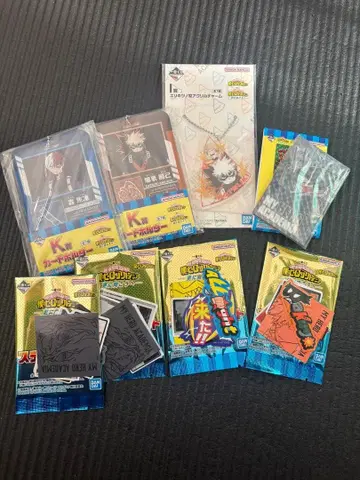 나의 히어로 아카데미아 제일복권 더 멀리 향해 하위상 세트