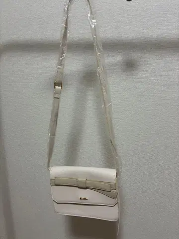 le reve vaniller 숄더 에코백 2way 리본 디테일