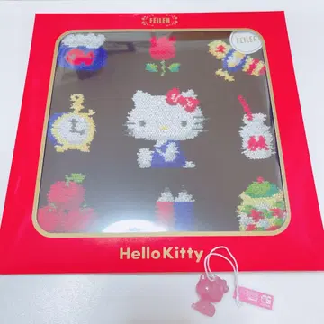 산리오 FEILER 콜라보 헬로키티 셔닐 직조 페이러