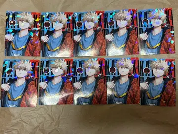 최강 점프 1월호 히로아카 홀로 스티커 바쿠고 카츠키 10장