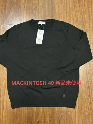 MACKINTOSH LONDON 블랙 스웨터 40
