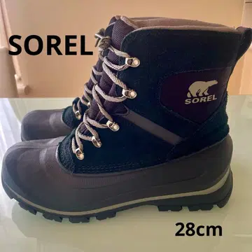 SOREL 소렐 벅스턴 레이스 남성용 윈터 스노우 부츠 28cm 새상품
