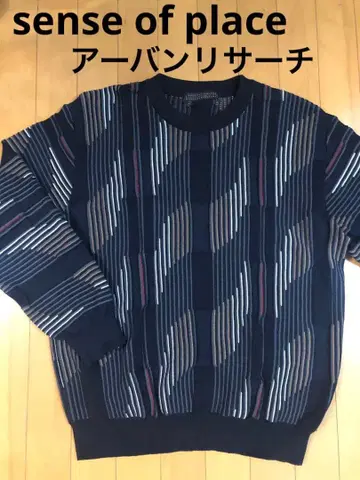 sense of place / 어반 리서치 니트 스웨터 남성용 L