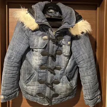 BACKS 데님 자켓 퍼 포함