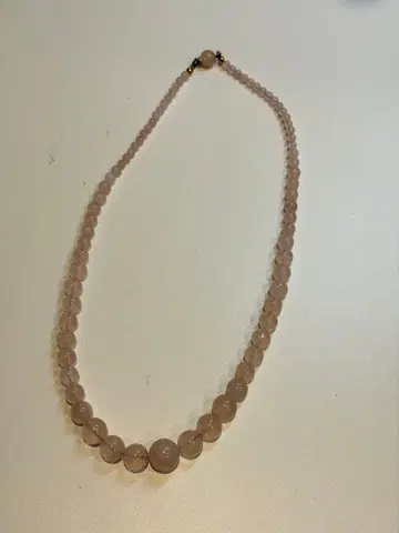 [ 가격 인하 ] 로즈쿼츠 목걸이