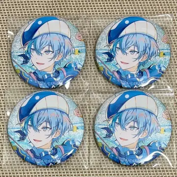 프로세카 아오야기 토우야 46B 캔뱃지 글리터 캔뱃지