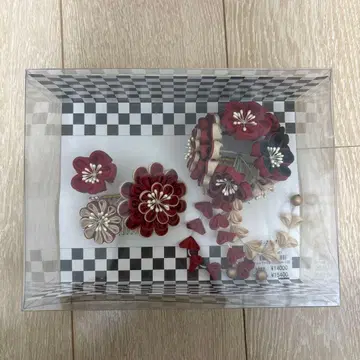 성인식 기모노 머리 장식