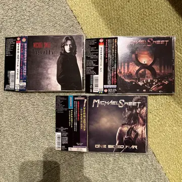 MICHAEL SWEET 일본 국내 오비 포함 앨범 3장 세트