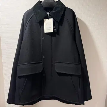 [ 미사용 새상품 택 포함 ] Super140s 멜톤 헌팅 블루종