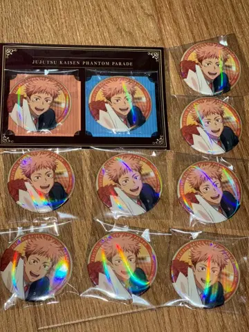 주술회전 팬텀 퍼레이드 이타도리 캔뱃지 x10