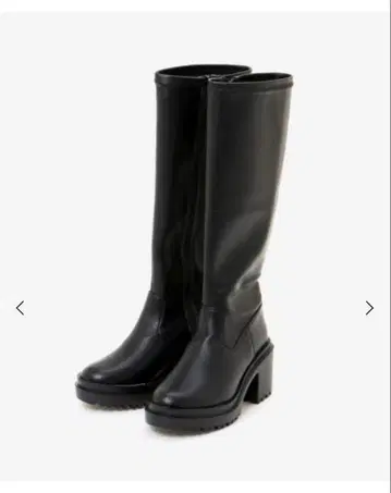 마제스틱 레곤 볼륨감 있는 스트레치 롱 부츠