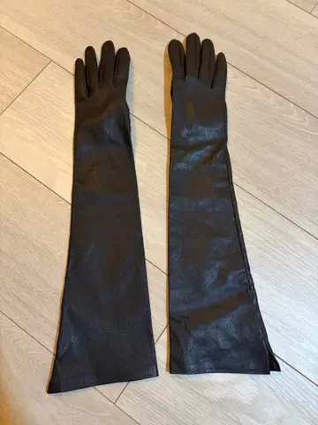 ZARA 롱 그로브 짙은 갈색