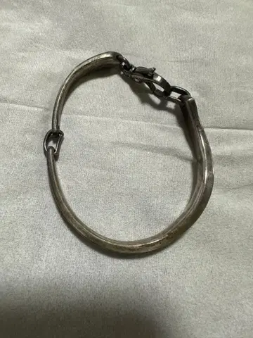 [새상품급] LION HEART 라이온 하트 실버 지르코니아 팔찌