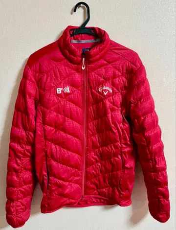 Callaway 빨간색 남성용 다운 자켓