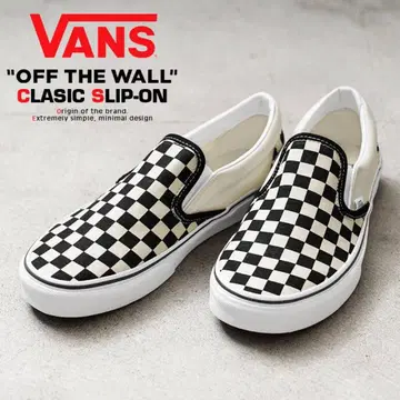 VANS 클래식 슬립온 체커 패턴
