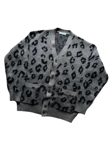 MONKEY TIME 몽키타임 레오파드 무늬 가디건 L