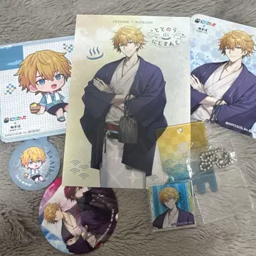 엑스 알비오 등신 센토죠풍 키링 극락탕 니지산지 세트