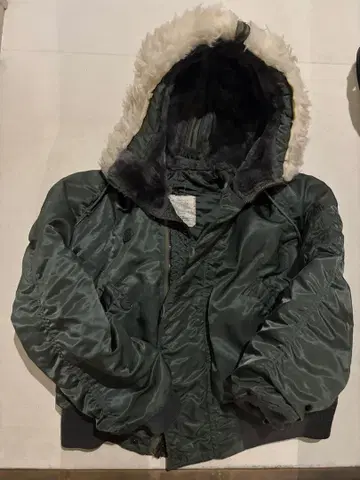 미군 실물 USAF ALPHA 70s USA제 N-2B 플라이트 자켓