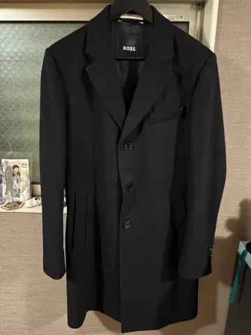 BOSS 블랙 체스터 코트