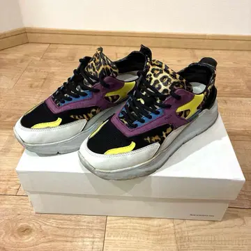 DATE FUGA LEOPARDO 스니커즈 24.5cm