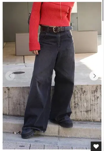 teen boop 블랙 크루즈 데님