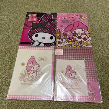 산리오 마이멜로디 클리어 파일 5장 세트