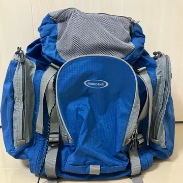 새상품급 mont-bell 몽벨 백팩 임간학교 캠핑 대용량